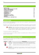 Предварительный просмотр 16 страницы Greencut SRJ200C Instruction Manual