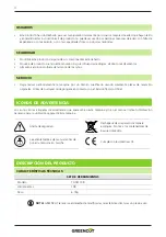 Preview for 4 page of Greencut TOOLS108 Instruction Manual