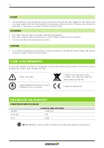 Preview for 12 page of Greencut TOOLS108 Instruction Manual