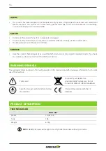 Preview for 16 page of Greencut TOOLS108 Instruction Manual