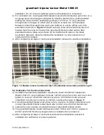 Preview for 11 page of greenfan 1600-01 Installation, Operation And Maintenance Instructions