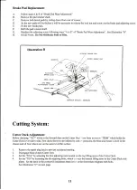 Предварительный просмотр 12 страницы Greenfield Evolution Fastcut Series Owner'S Manual