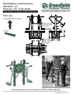 Предварительный просмотр 1 страницы Greenfield SGR2005-1-22 Installation Instructions