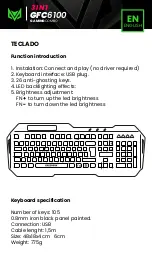 Предварительный просмотр 4 страницы GREENFOX GFC6100 Manual