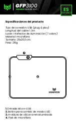 Предварительный просмотр 8 страницы GREENFOX GFP3100 Manual