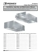 Greenheck 452413 Installation, Operation And Maintenance Manual preview