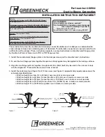 Предварительный просмотр 1 страницы Greenheck 468502 Installation Instruction Supplement