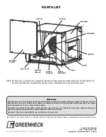 Предварительный просмотр 4 страницы Greenheck BDF Installation, Operation And Maintenance Manual