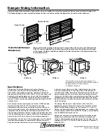 Предварительный просмотр 7 страницы Greenheck Combination Fire Smoke Damper FSD-211 Specification Sheet