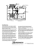 Preview for 2 page of Greenheck Combination Fire Smoke Damper SEFSDR-511 Specifications