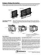 Предварительный просмотр 7 страницы Greenheck Combination Fire Smoke Dampers SSFSD-211 Specification Sheet