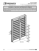 Greenheck EDD-401 Installation, Operation And Maintenance Manual предпросмотр