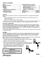 Предварительный просмотр 2 страницы Greenheck ERM-36 Installation, Operation And Maintenance Manual