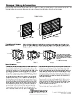 Предварительный просмотр 7 страницы Greenheck FSD-312 Specifications