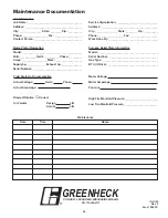 Предварительный просмотр 28 страницы Greenheck IG-100 Installation, Operation And Maintenance Manual