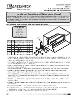 Предварительный просмотр 1 страницы Greenheck MBD-10 Installation, Operation And Maintenance Manual