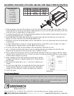 Предварительный просмотр 4 страницы Greenheck MBD-10 Installation, Operation And Maintenance Manual