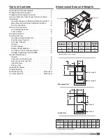 Предварительный просмотр 3 страницы Greenheck MiniCore 10 Installation, Operation And Maintenance Manual