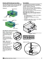 Предварительный просмотр 4 страницы Greenheck MiniVent-450 Installation, Operation And Maintenance Manual