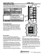 Предварительный просмотр 6 страницы Greenheck OFSD-312 Specification Sheet