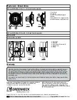 Предварительный просмотр 8 страницы Greenheck PN 471755 Installation, Operation And Maintenance Manual