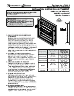 Greenheck SMD Series Installation Instruction Supplement preview