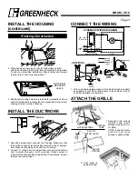 Предварительный просмотр 3 страницы Greenheck SP-6 Manual