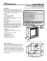 Greenheck SSDFD-155 Specification Sheet предпросмотр