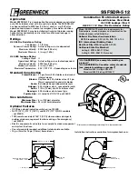 Greenheck SSFSDR-512 Specification Sheet предпросмотр