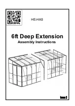 Greenhouse People HE-HAS Assembly Instructions Manual preview