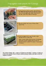 Предварительный просмотр 8 страницы greenhouse sensation Hydropod Propagator Assembly And Maintenance Instructions