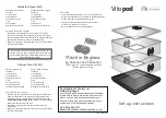 greenhouse sensation Vitopod Series Setup Instructions предпросмотр