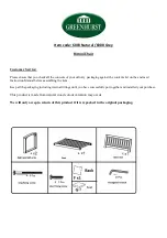 GREENHURST 6003 Natural Quick Start Manual preview