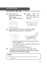 Предварительный просмотр 11 страницы Greening SPA HDW-0004 User Manual