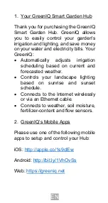 Preview for 3 page of GreenIQ GIQ-EUCEL-001/EN Installation Manual