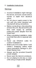 Preview for 7 page of GreenIQ GIQ-EUCEL-001/EN Installation Manual