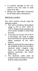 Preview for 8 page of GreenIQ GIQ-EUCEL-001/EN Installation Manual