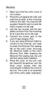 Preview for 9 page of GreenIQ GIQ-EUCEL-001/EN Installation Manual