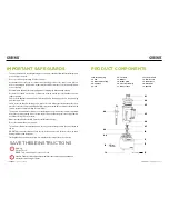 Preview for 3 page of GREENIS FGR-8800 User Manual