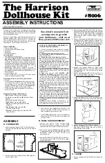 Greenleaf The Harrison Dollhouse Kit Assembly Instructions preview