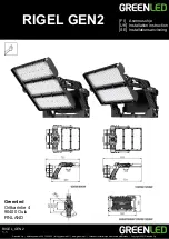 GREENLED GLRIG2 Installation Instruction предпросмотр