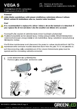 Предварительный просмотр 6 страницы GREENLED GLVS19 Installation And Maintenance  Instruction