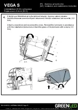 Предварительный просмотр 8 страницы GREENLED GLVS19 Installation And Maintenance  Instruction