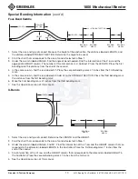 Предварительный просмотр 10 страницы Greenlee 1800 Mechanical Bender Instruction Manual