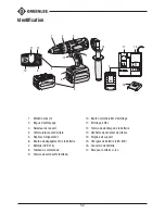 Предварительный просмотр 52 страницы Greenlee 21.6V Instruction Manual