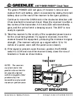 Предварительный просмотр 7 страницы Greenlee 38583 Instruction & Safety Manual