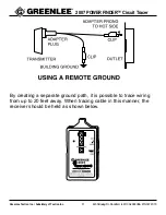 Preview for 9 page of Greenlee 38583 Instruction & Safety Manual