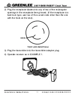 Preview for 11 page of Greenlee 38583 Instruction & Safety Manual