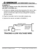 Preview for 13 page of Greenlee 38583 Instruction & Safety Manual