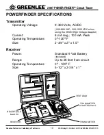 Preview for 19 page of Greenlee 38583 Instruction & Safety Manual